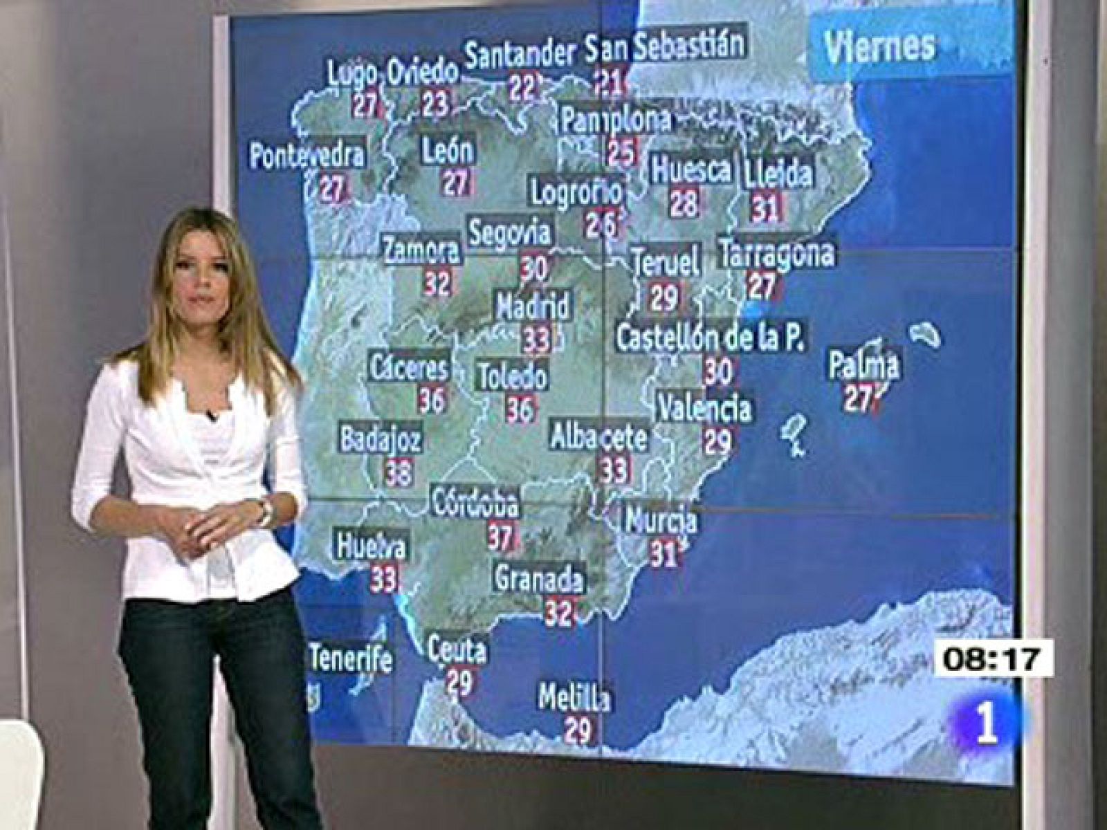 Lluvias en el área cantábrica