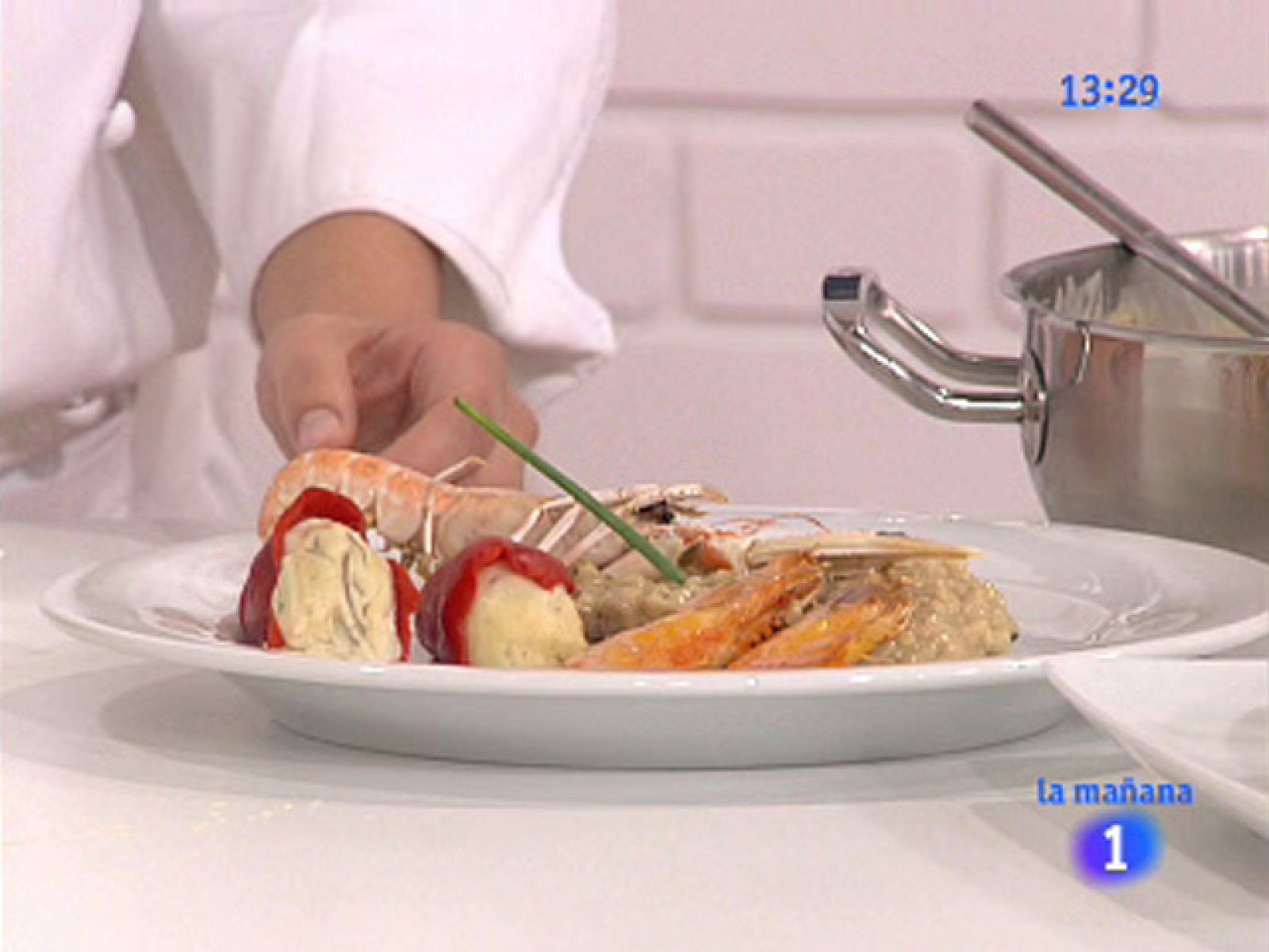Saber cocinar - Arroz cremoso con cigalas - RTVE Cocina | Ver