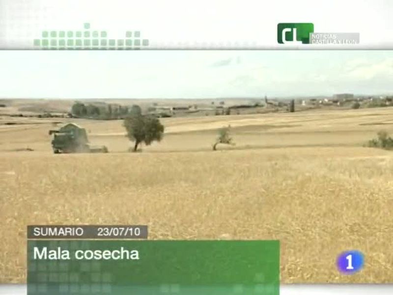 Noticias Castilla y León. Informativo Territorial de Castilla y León. (23/07/10)