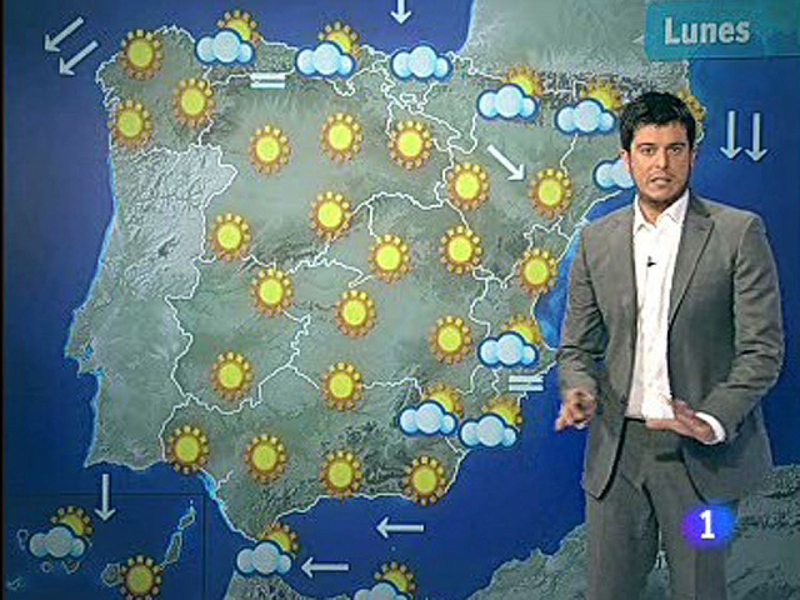 Temperaturas altas este lunes