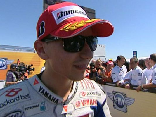  - Lorenzo: "Dani estaba forzando"