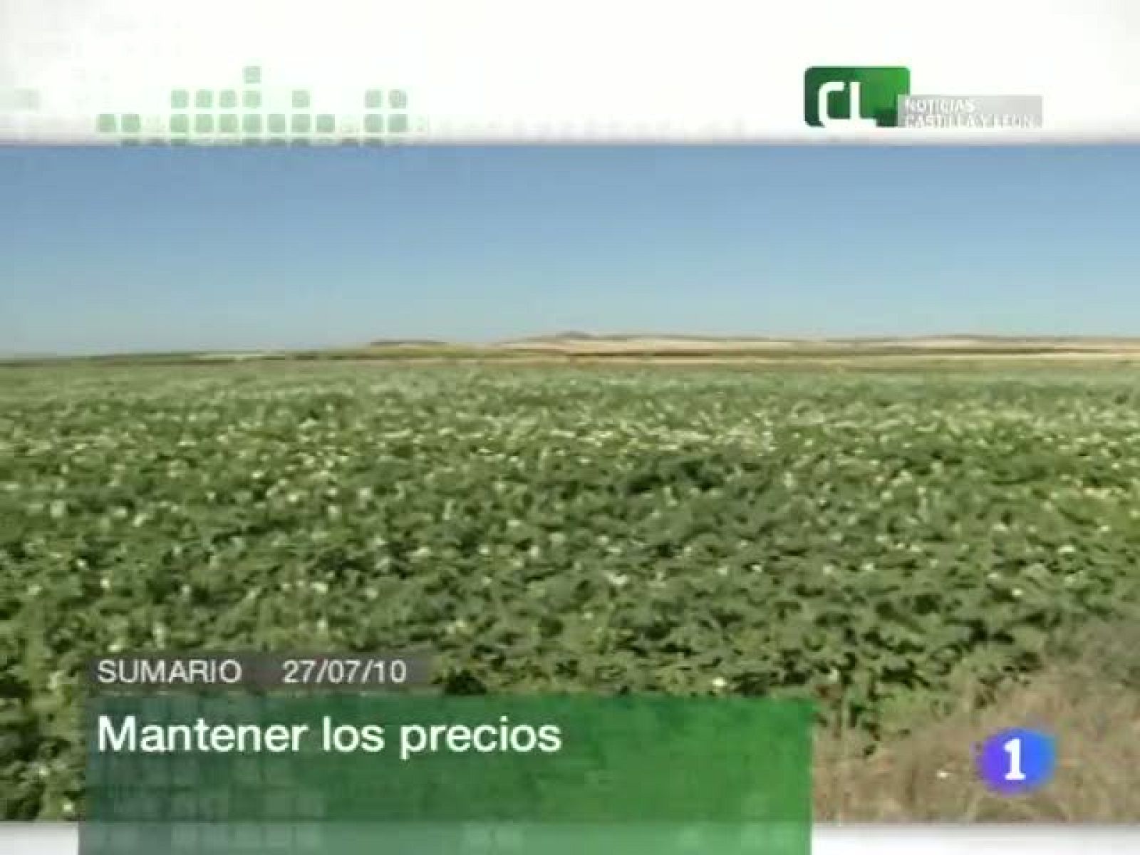 Noticias Castilla y León. Informativo Terrtorial de Castilla y León. (27/07/10)