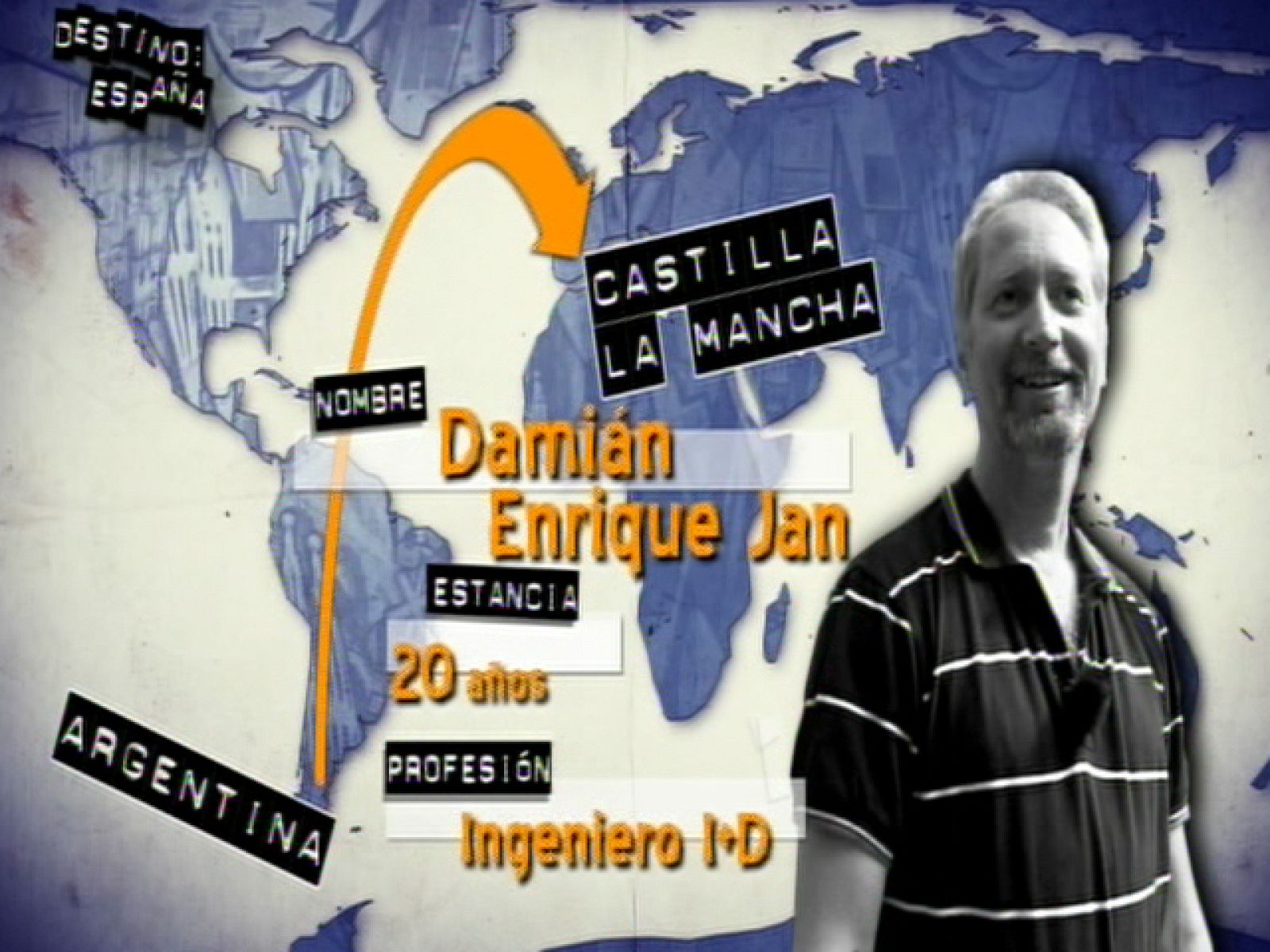 Destino: Castilla La Mancha II, Damián