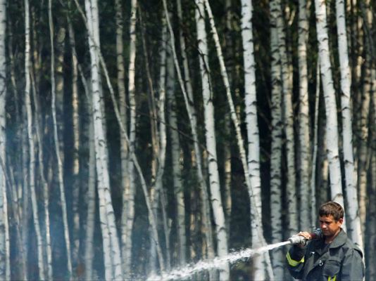  - Incendios en la región de Moscú