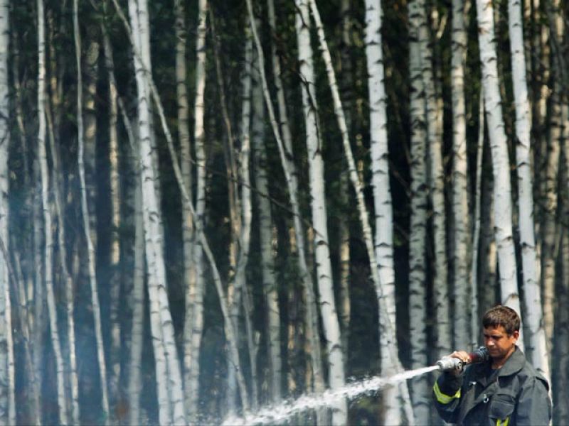 La ola de calor que sufre Rusia provoca numerosos incendios en los alrededores de Moscú | Ver