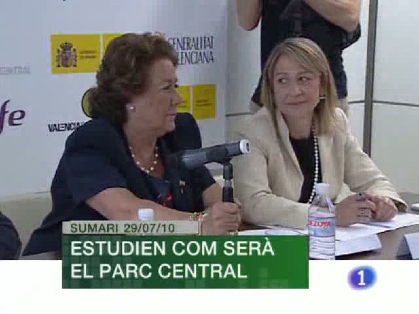L'Informatiu. Informativo Territorial de la C. Valenciana (29/07/10) | Ver