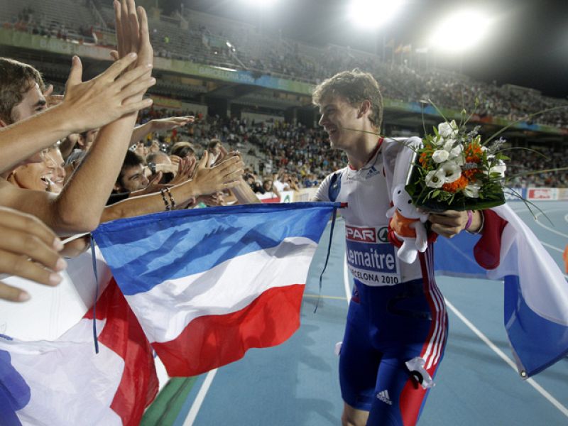 El francés Christophe Lemaitre es el primer hombre de raza blanca en ganar los 100 metros lisos en Europa en los últimos 28 años.
