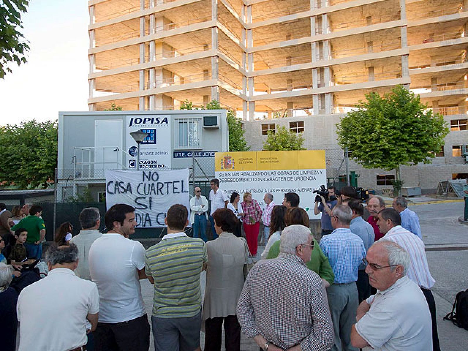 Un año del atentado contra la casa cuartel de Burgos