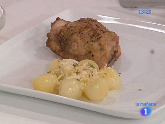 RTVE Cocina - Pollo en salsa de puerros