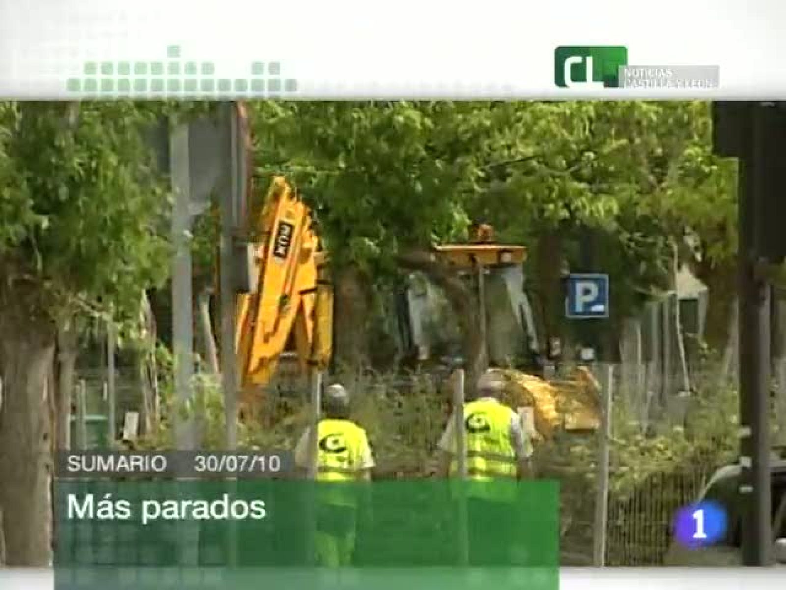 Noticias Castilla y León. Informativo Territorial de Castilla y León. (30/07/10)