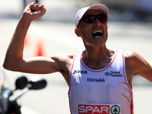  - Chema Martínez, plata en maratón