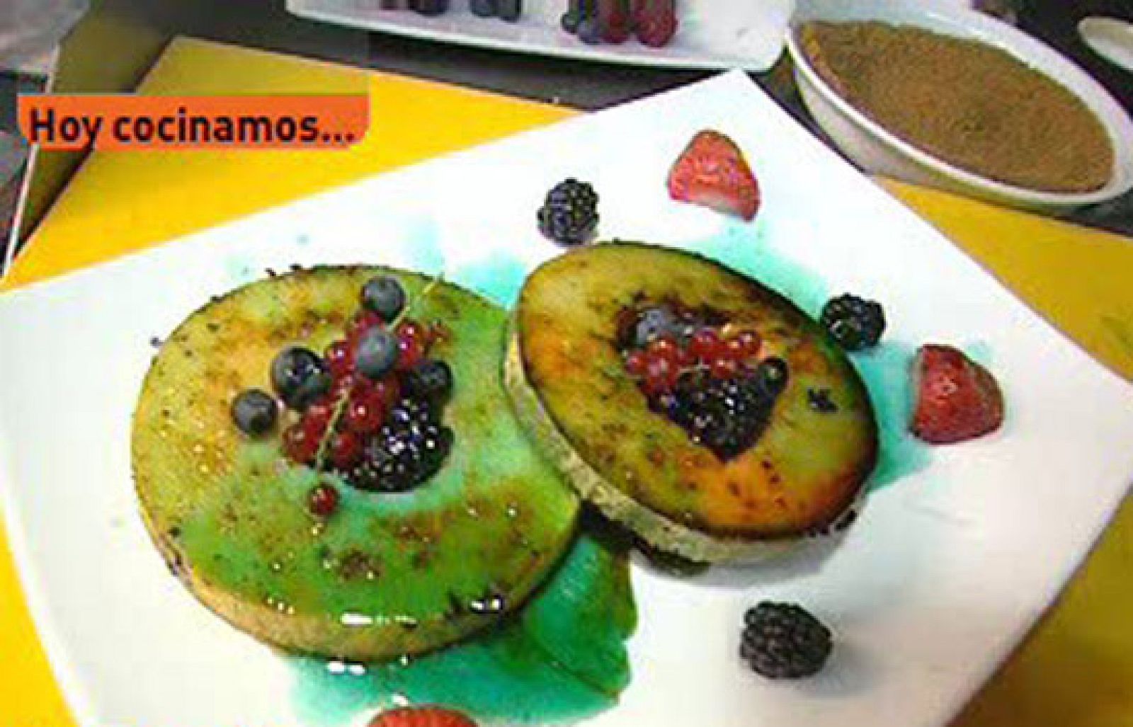 España Directo - Melón a la plancha con frutos rojos - RTVE Cocina | Ver