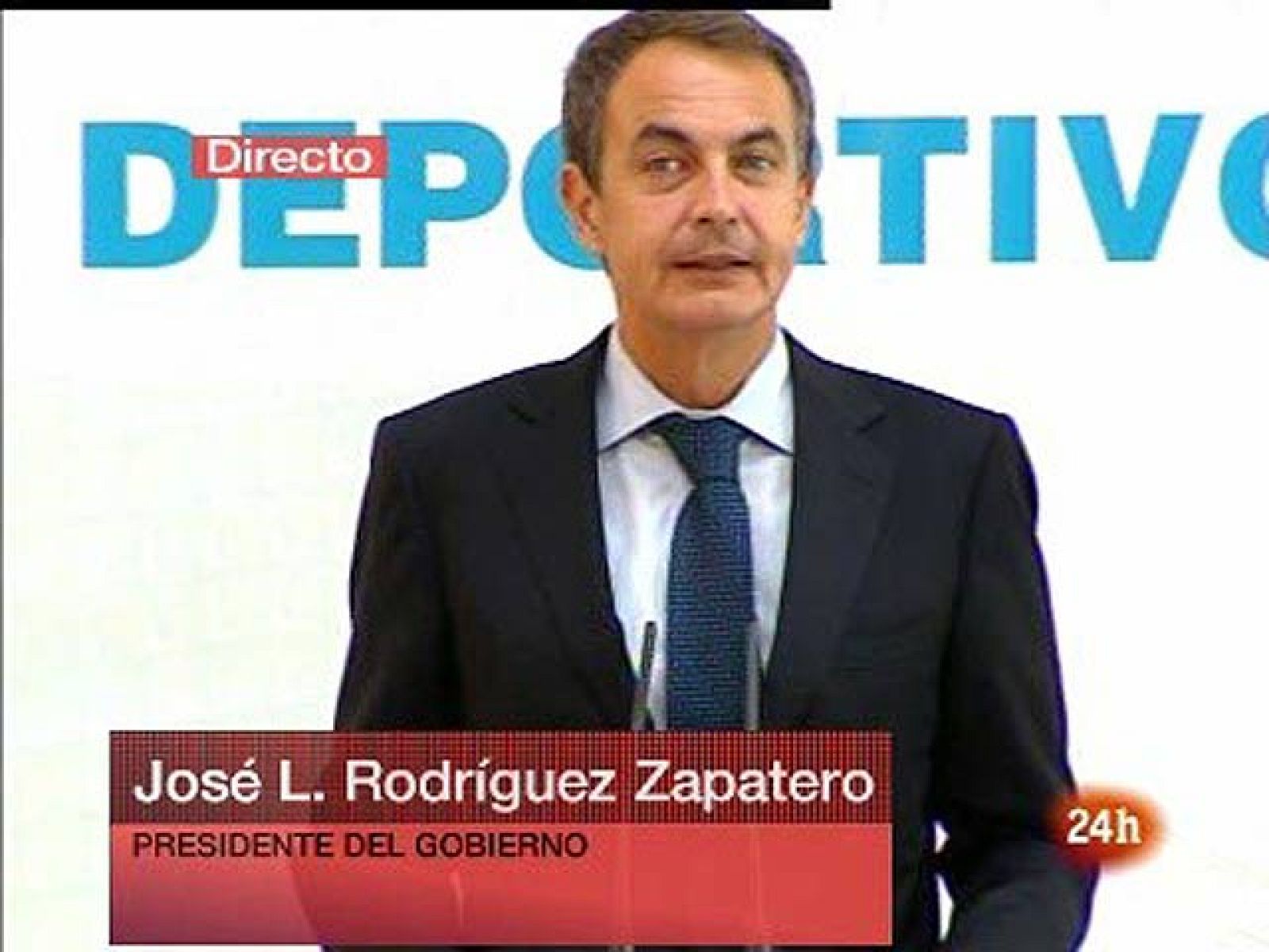 Zapatero: "Lissavetzky es el secretario con mejores resultados de todo el Gobierno" | Ver