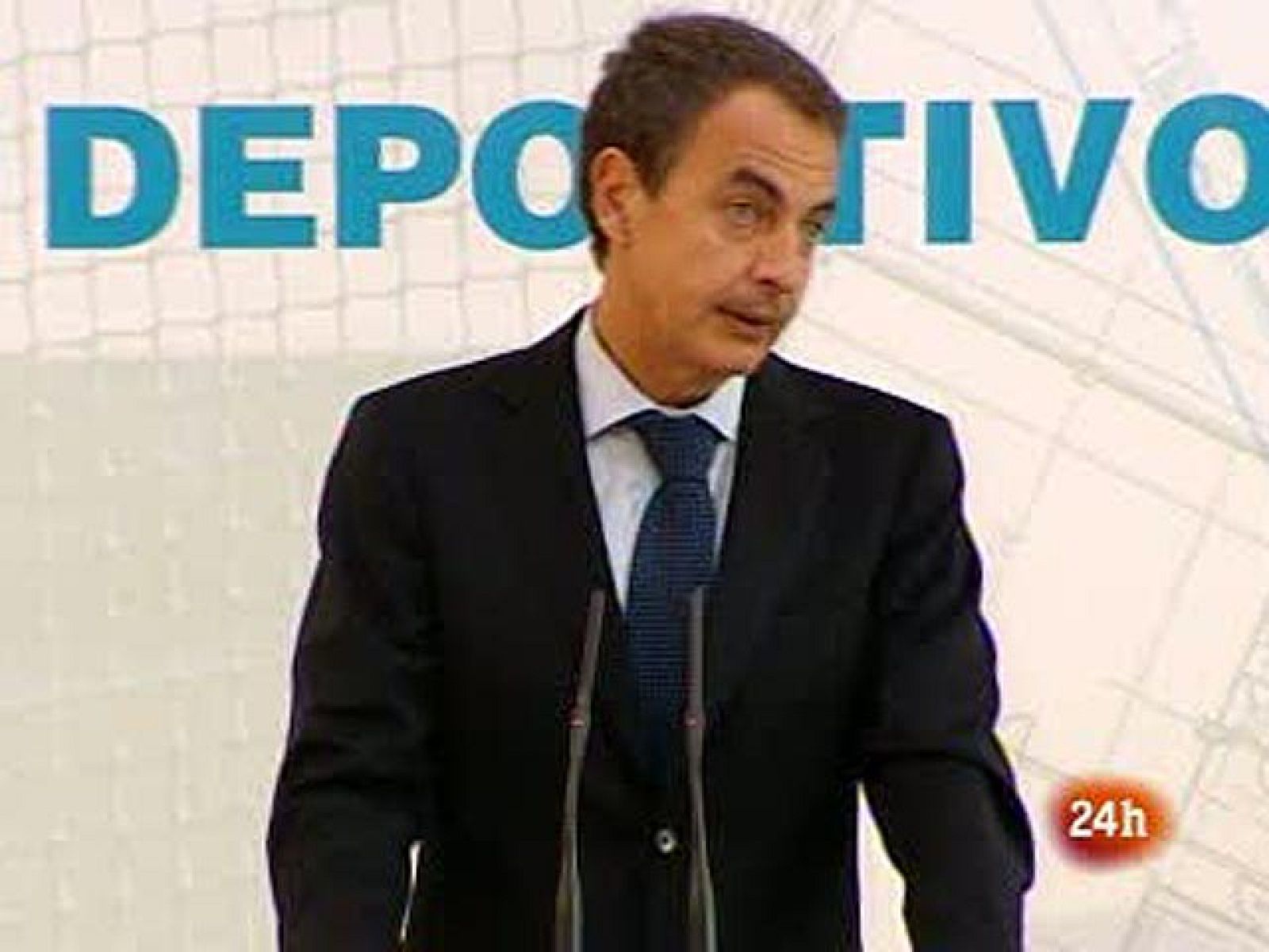 Zapatero: "El deporte es una de las mejores expresiones de nuestro país" | Ver