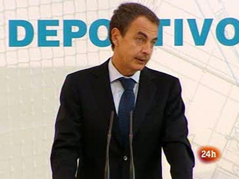 Zapatero: "El deporte es una de las mejores expresiones de nuestro país" | Ver