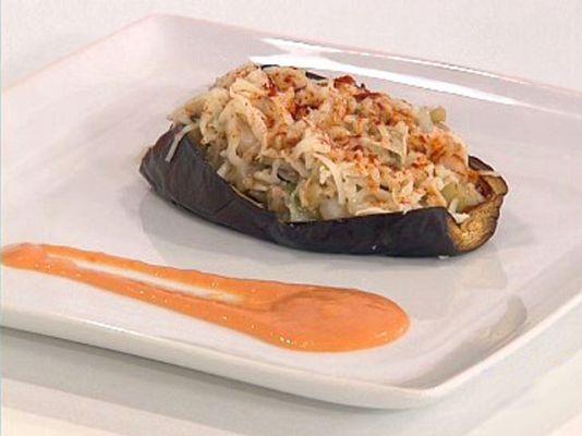 RTVE Cocina - Berenjenas rellenas de atún y gamba