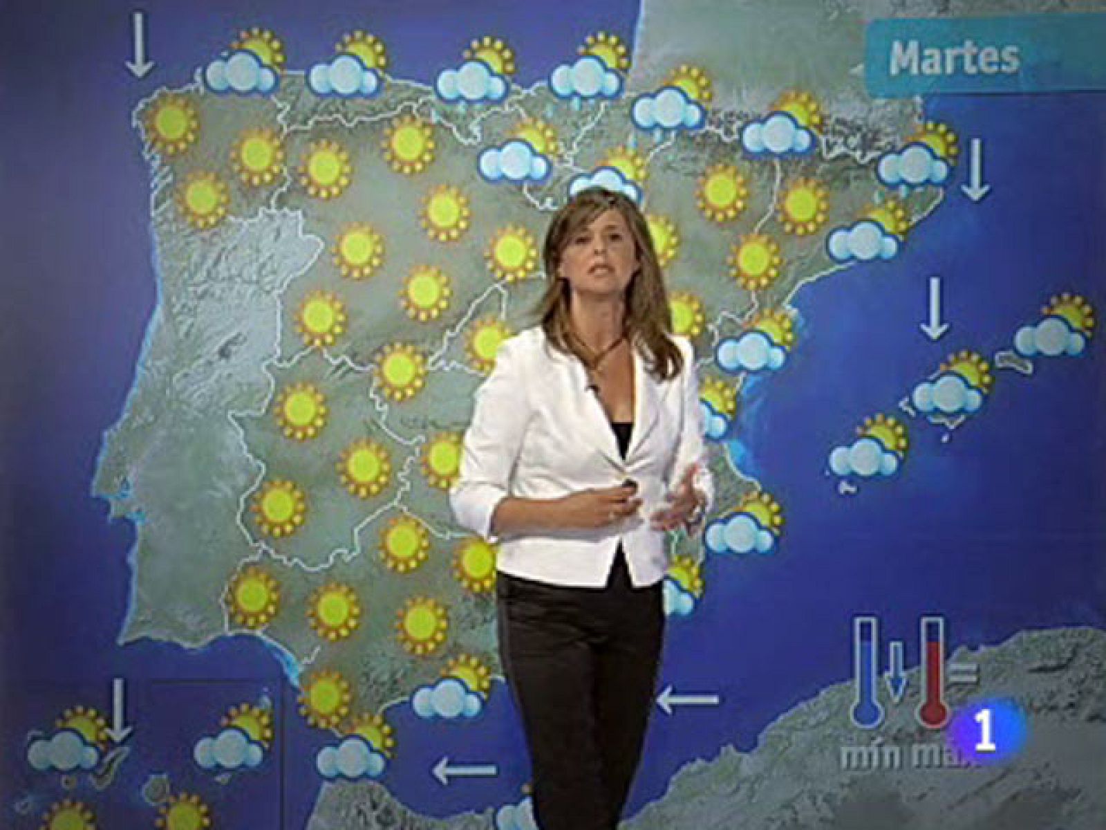 El Tiempo - Nubes en el extremo norte de la Península con posibilidad de lluvias débiles - 02/08/10 - El tiempo | Ver