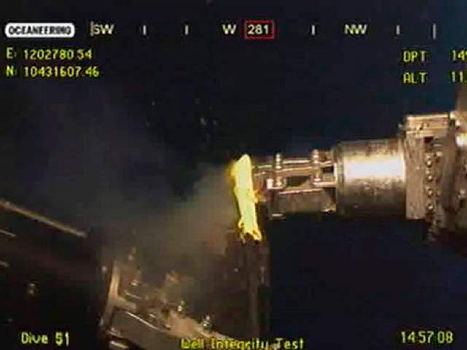 British Petrol comienza a sellar la fuga del Golfo de México | Ver