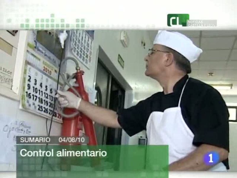 Noticias Castilla y León. Informativo Territorial de Castilla y León. (04/08/10)