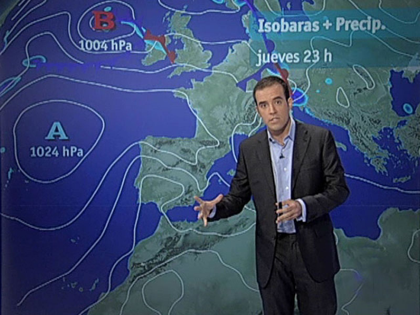 El Tiempo - Nuboso en el tercio norte de la Península y temperaturas altas en el suroeste - 04/08/10 - El tiempo | Ver
