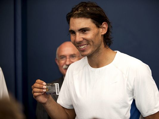  - Nadal ya tiene su carné de socio