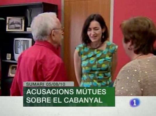 L'informatiu - Comunitat Valenciana - L'Informatiu (05/08/10)