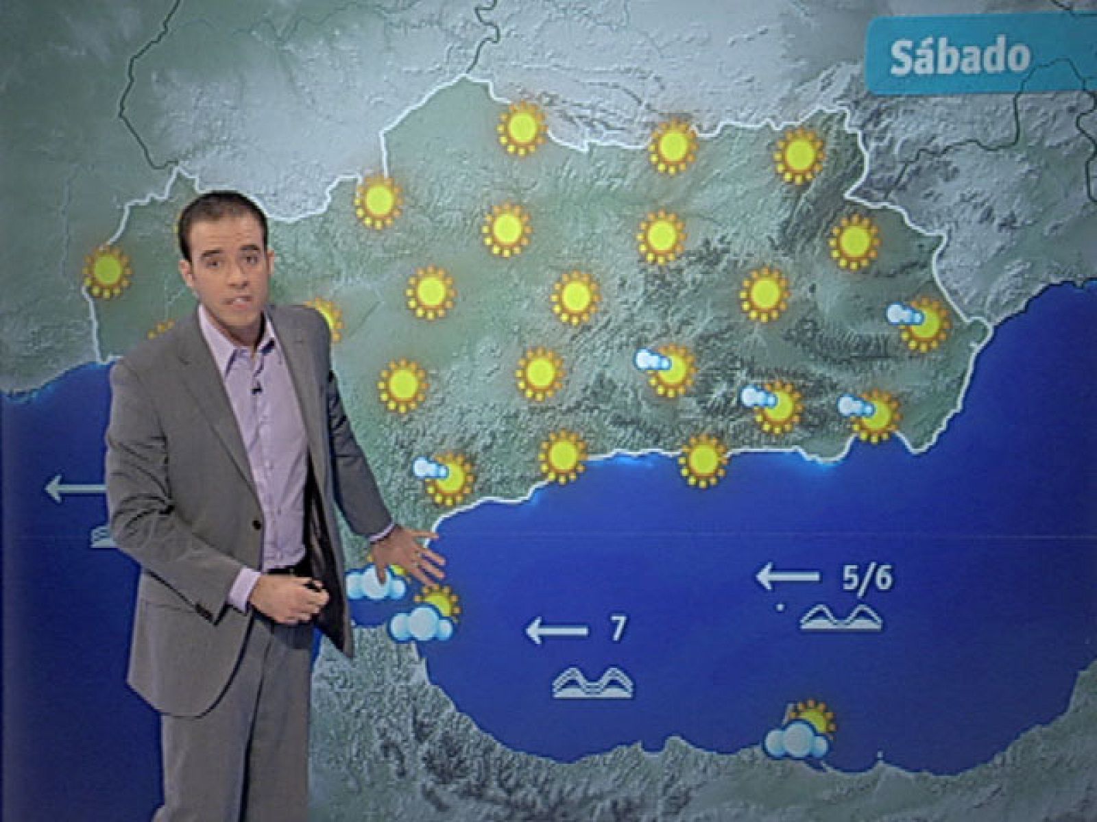 El Tiempo - Temperaturas muy altas en zonas del centro y sur de la Península - 06/08/10 - El tiempo | Ver