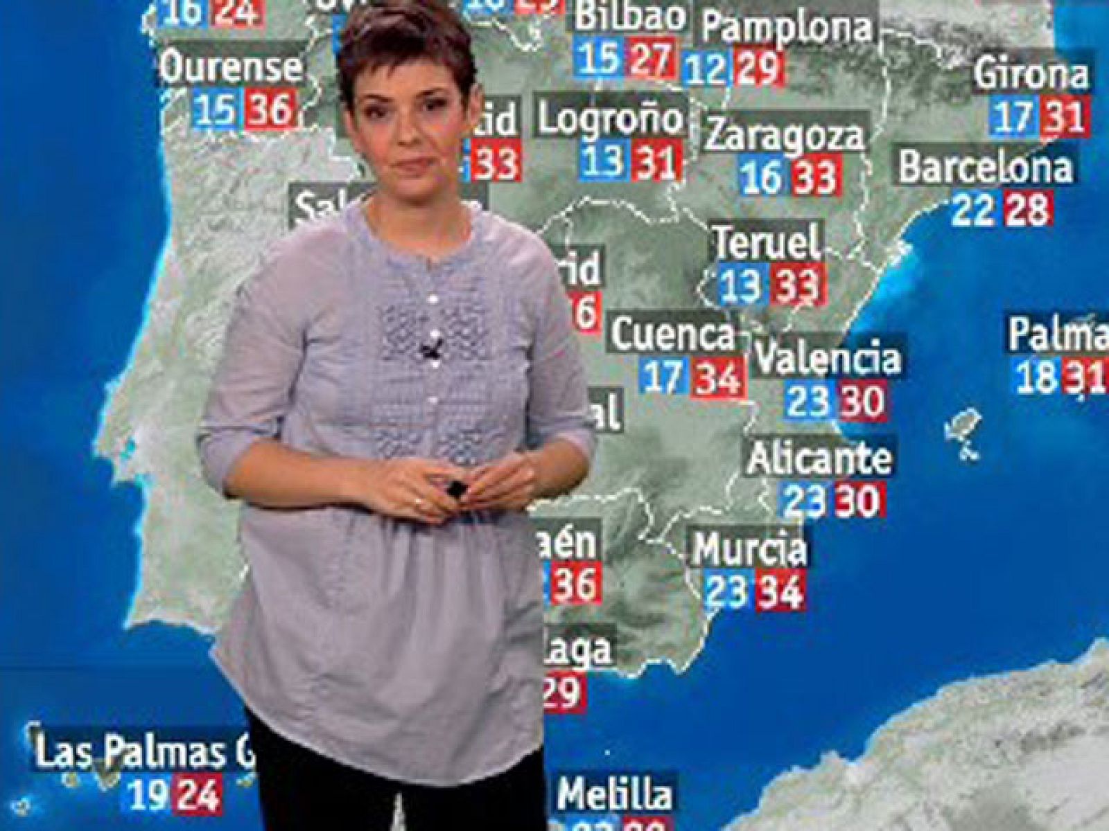 Temperaturas altas en el cuadrante suroeste y zona centro peninsular