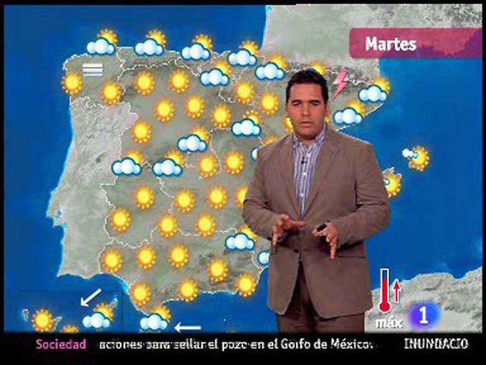 El Tiempo - Alerta por calor en el suroeste peninsular - 10/08/10 - El tiempo | Ver