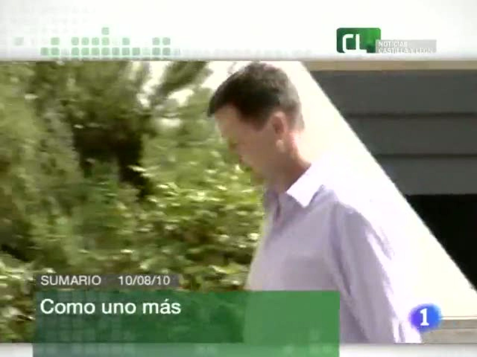 Noticias Castilla y León. Informativo Territorial de Castilla y León. (10/08/10)