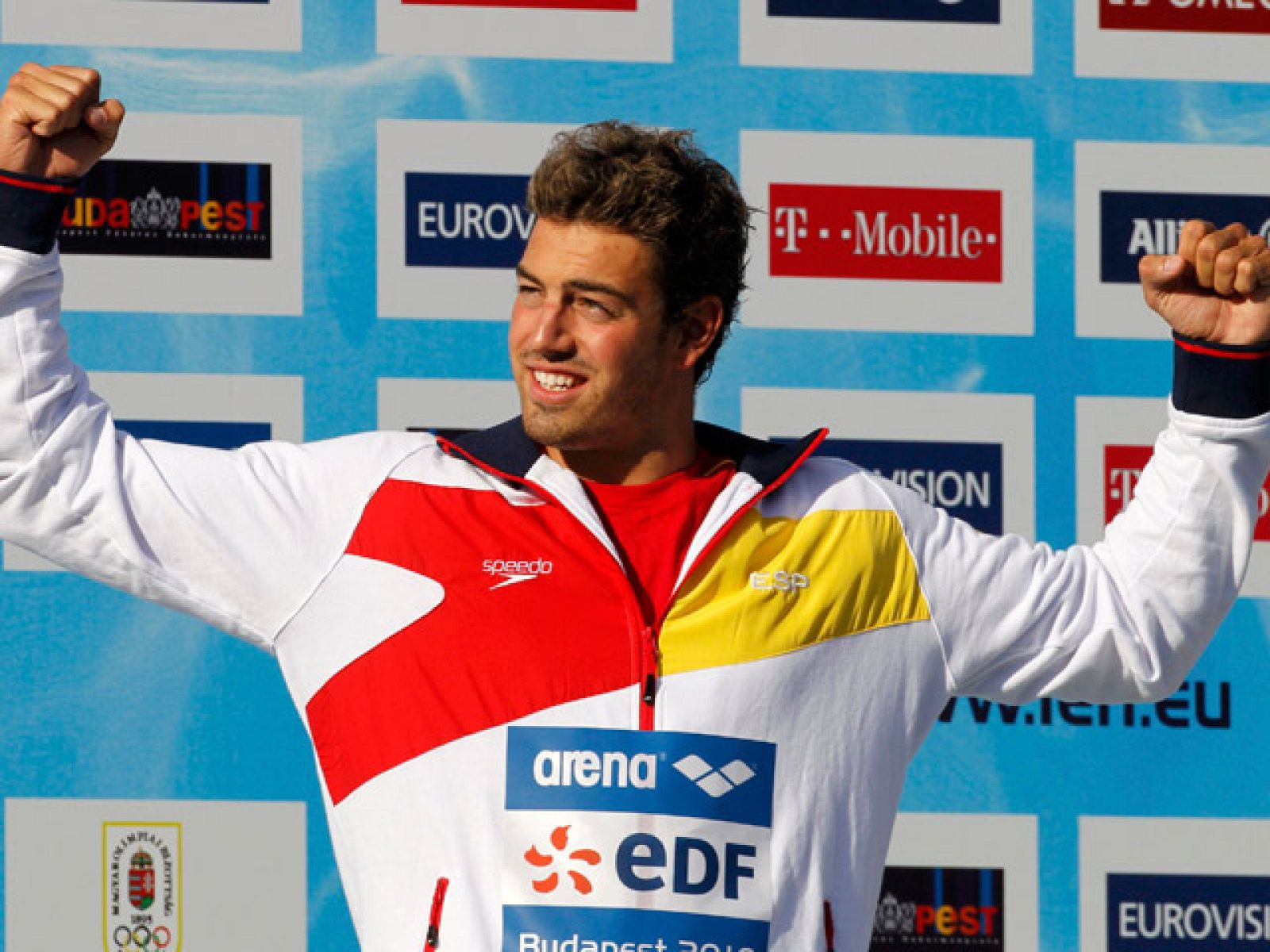 Muñoz, oro en los 50m mariposa | Ver