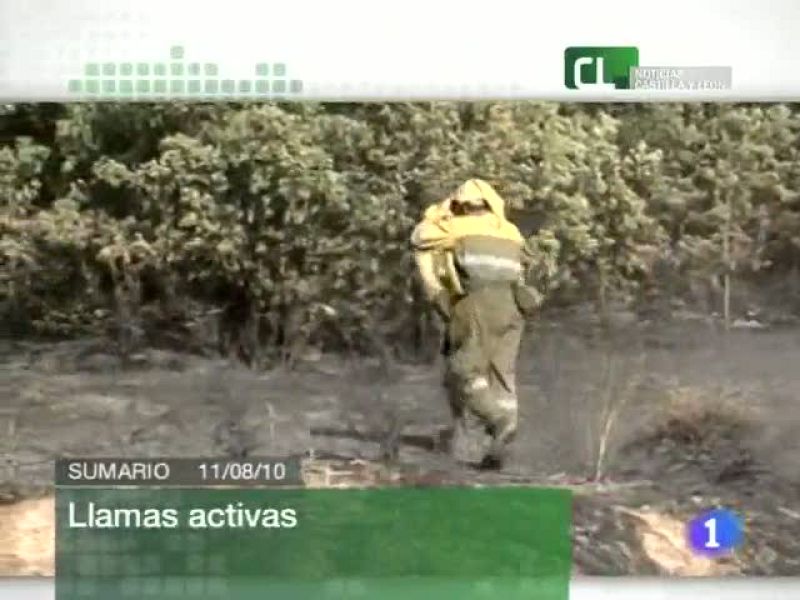 Noticias Castilla y León. Informativo Territorial de Castilla y León. (11/08/10)