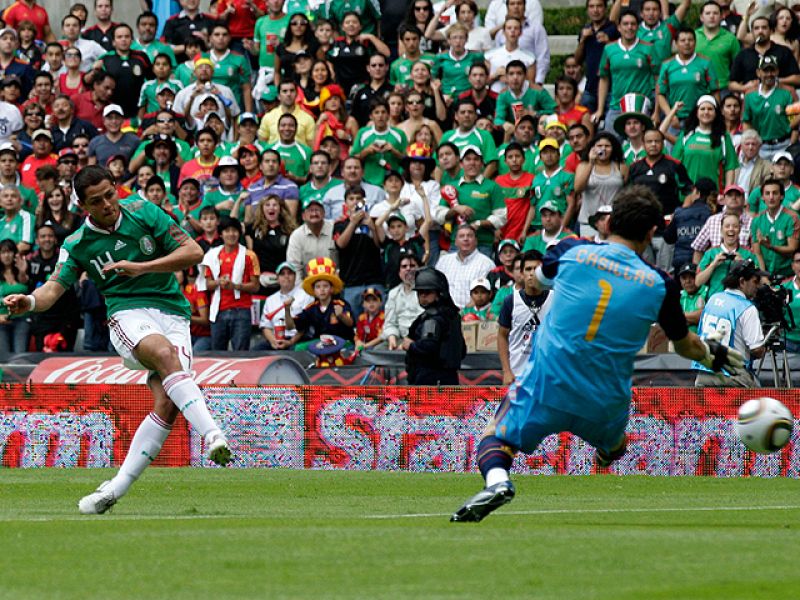 México se adelanta frente a España