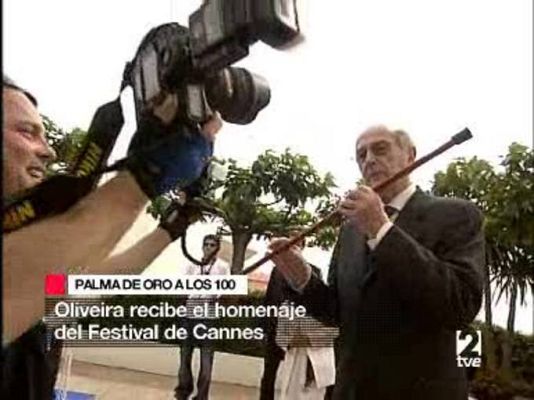 Personajes en el Archivo de RTVE - Homenaje a Oliveira en Cannes
