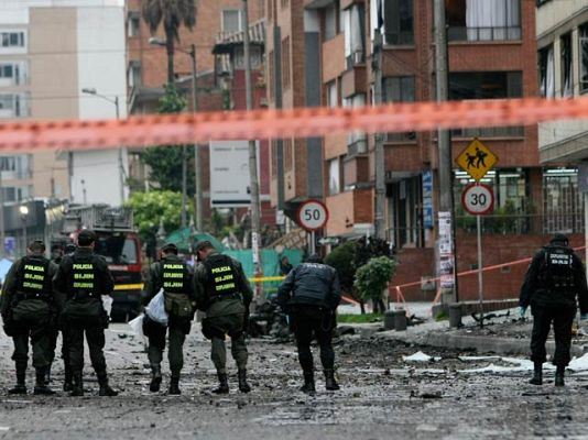 - Explosión de coche bomba en Bogotá