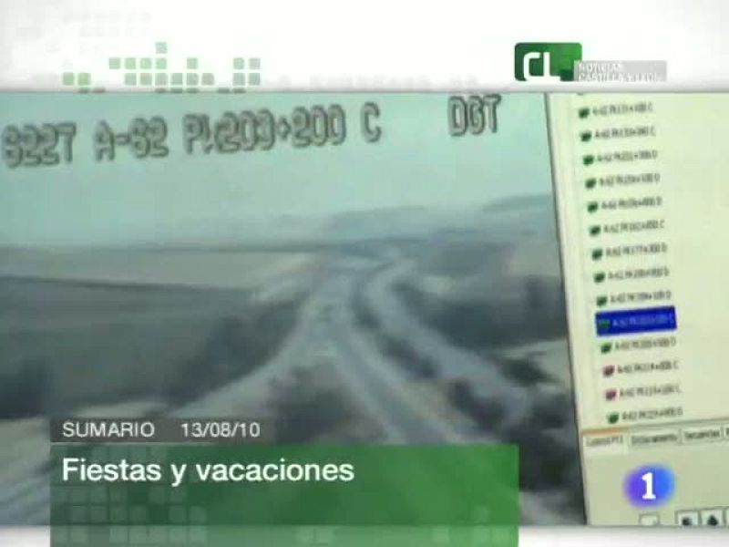 Noticias Castilla y León. Informativo Territorial de Castilla y León. (13/08/10)