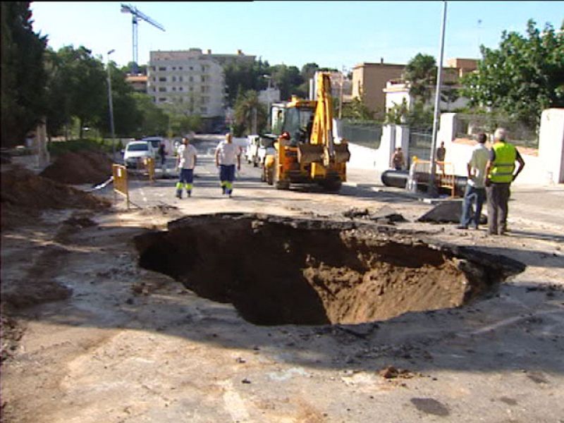 Intensas lluvias en Tarragona