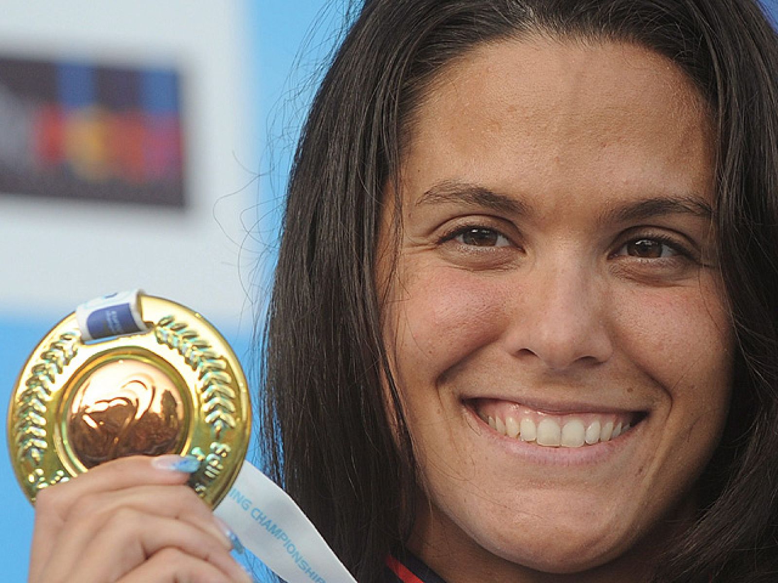 La española Mercedes Peris ha acabado en tercera posición en la final de los 50 metros espalda.