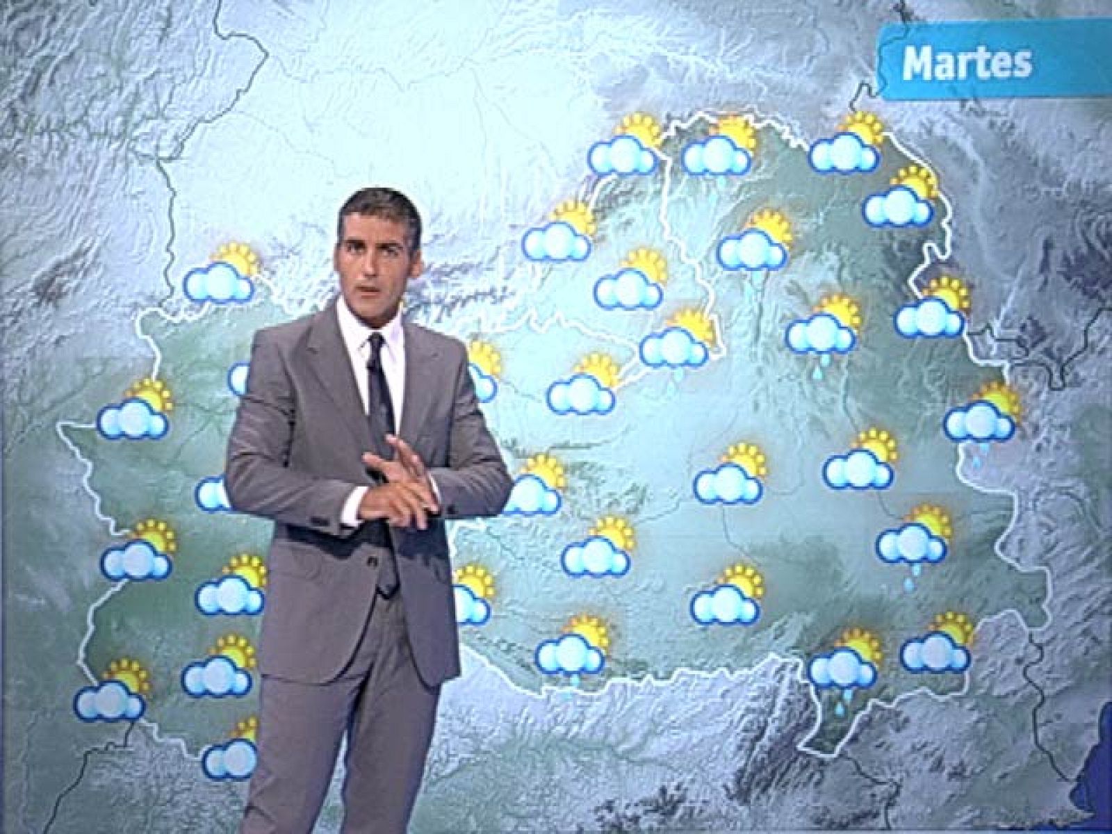 El Tiempo - Lluvias en el sureste de la Península y predominio de poco nuboso en el resto - 16/08/10 - El tiempo | Ver