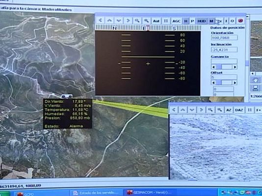  - Cámaras para detectar los incendios
