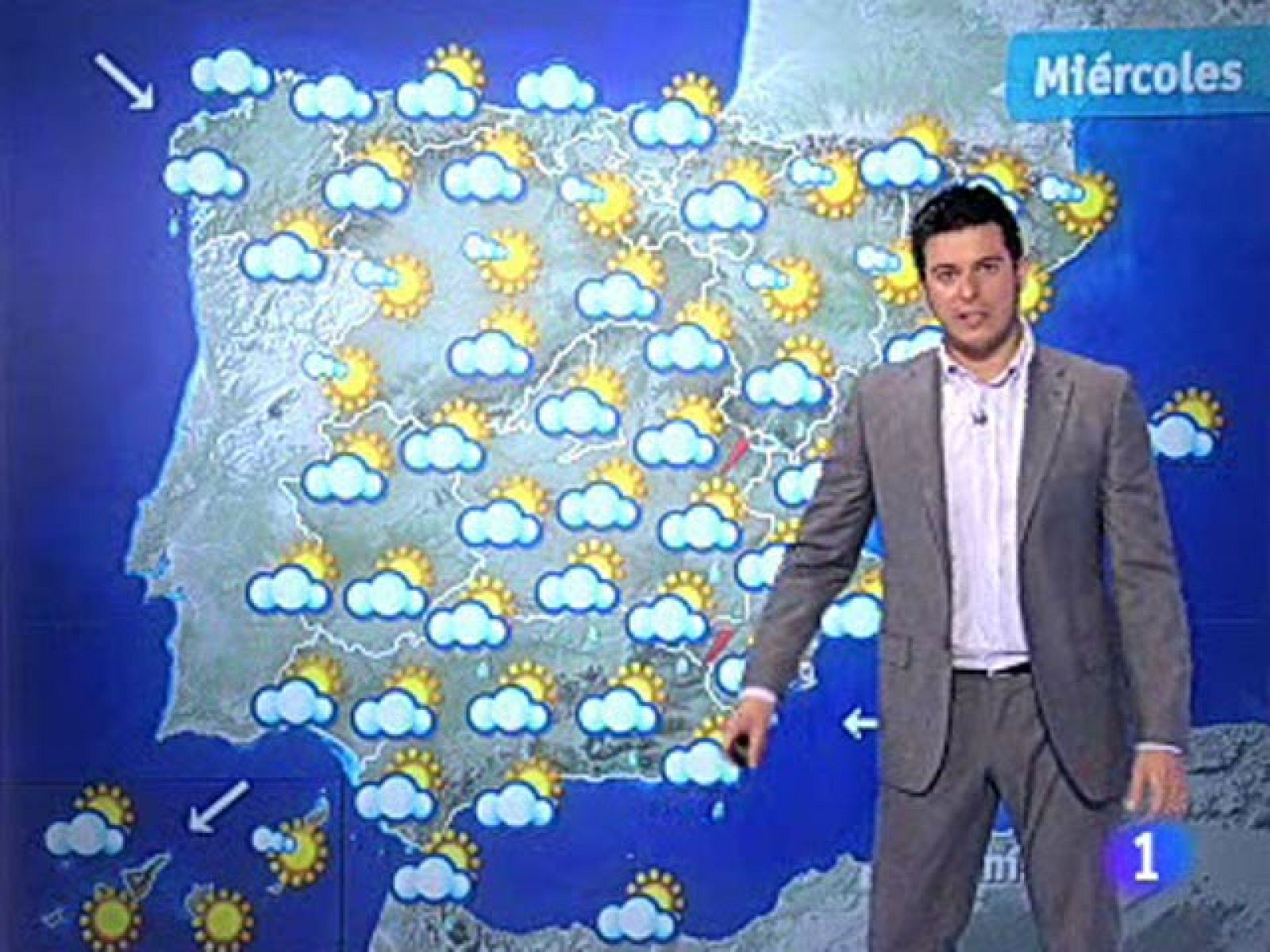 El Tiempo - Lluvias en el sureste de la Península e intervalos nubosos en el resto - 17/08/10 - El tiempo | Ver