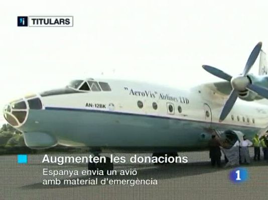 L'Informatiu - L'Informatiu migdia (19/08/2010)