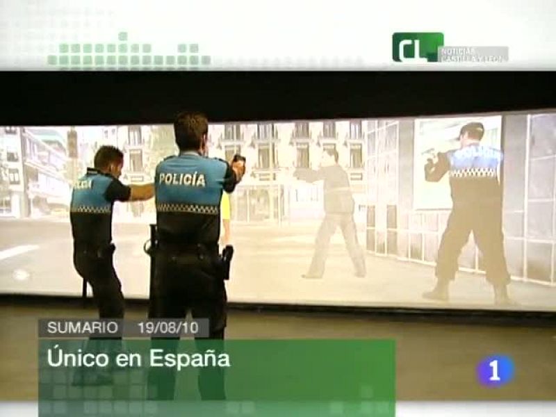 Noticias Castilla y León. Informativo Territorial de Castilla y León. (19/08/10)