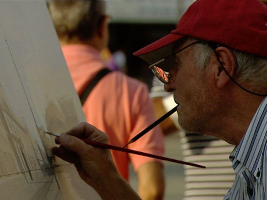  - Antonio López pinta en Sol