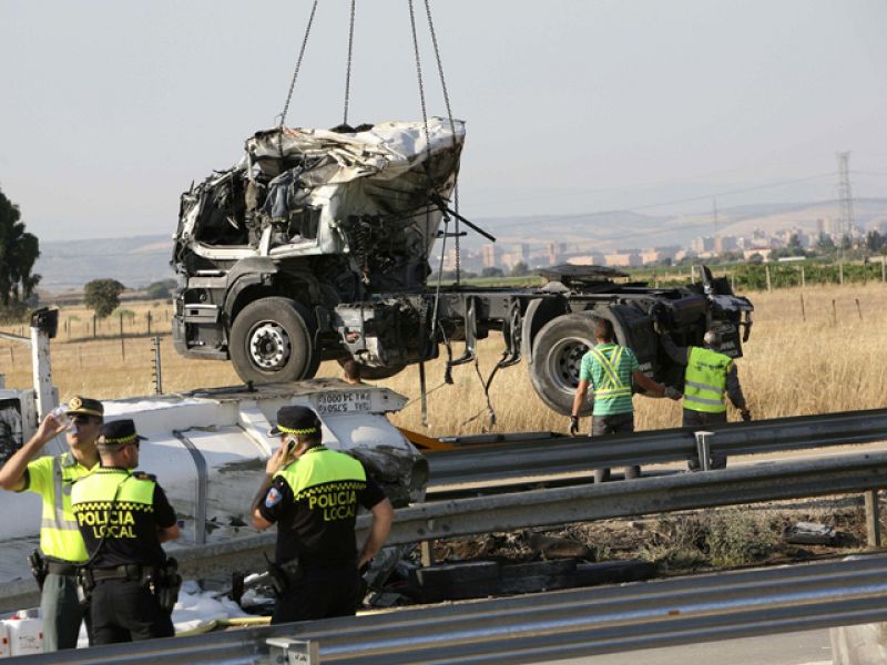 Aparatoso y mortal accidente