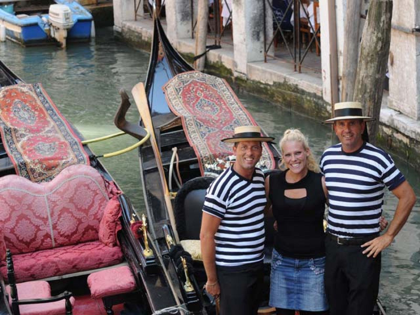 Giorgia Boscolo se convierte en la primera gondolera de Venecia | Ver