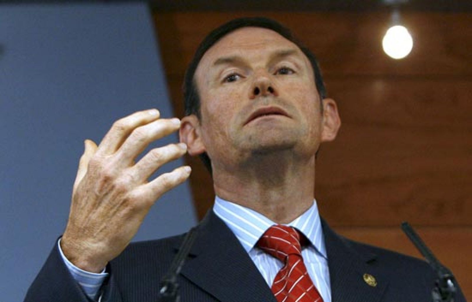 Juan José Ibarretxe en La Moncloa