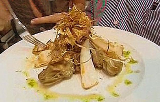 RTVE Cocina - Sepia con alcachofas