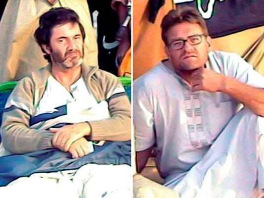  - Los dos cooperantes, libres