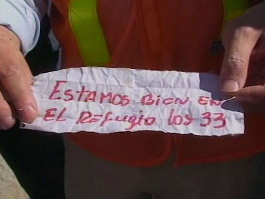  - Los mineros chilenos siguen vivos